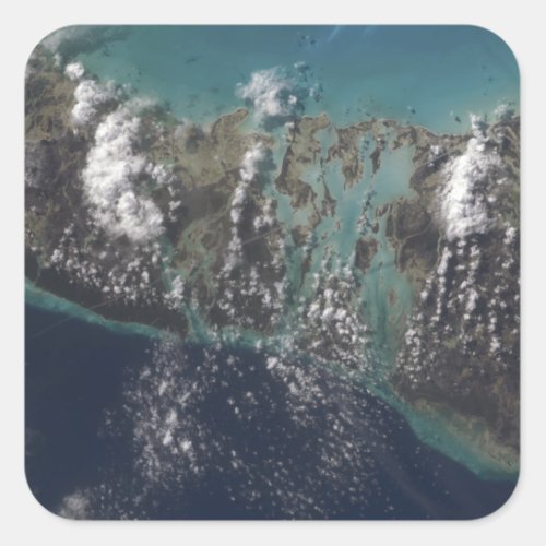 The Bahamas Andros Island 2 Square Sticker