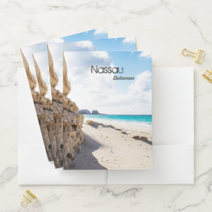 The Bahamas Beach Pocket Folder