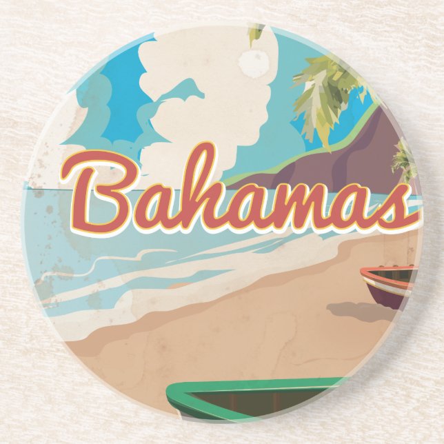 The Bahamas Drink Coaster (Front)