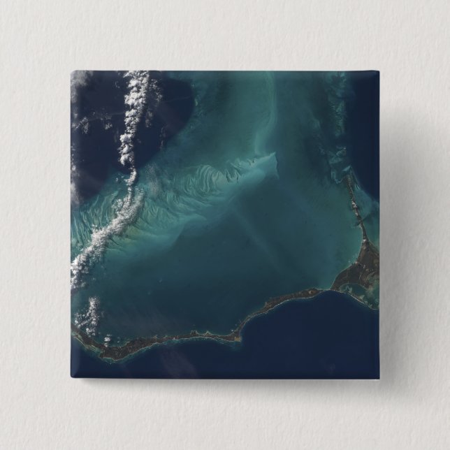 The Bahamas' lengthy narrow Eleuthra Island Button (Front)