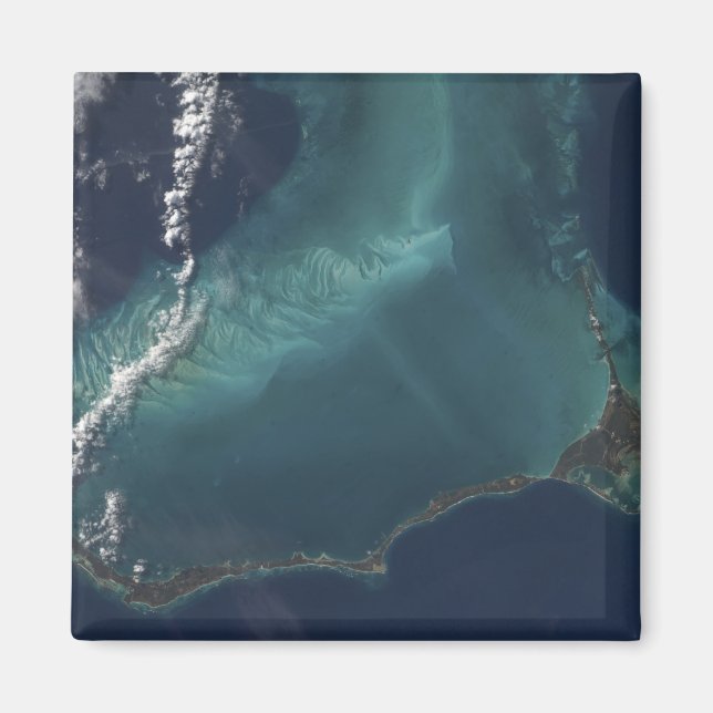 The Bahamas' lengthy narrow Eleuthra Island Magnet (Front)