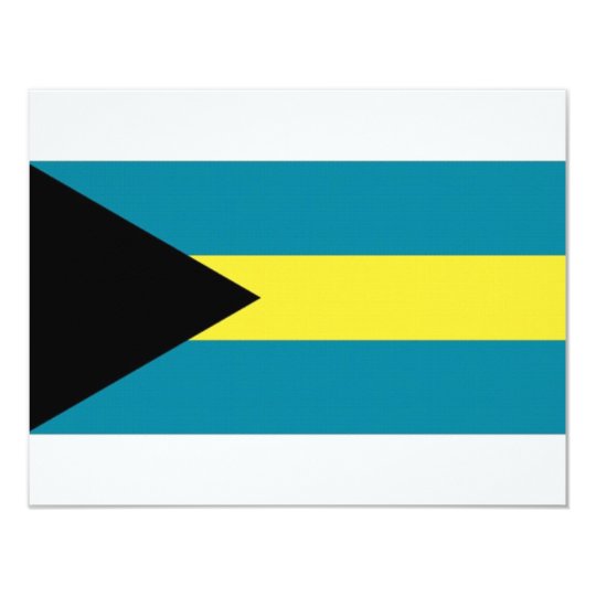 The Bahamas National Flag Card