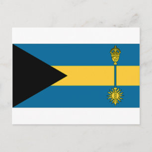 The Bahamas Prime Minister Flag Postcard