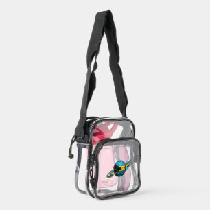 The Bahamas Soccer Ball   Stadium Ready   Fan Gear Clear Crossbody Bag