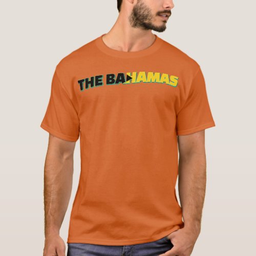 The Bahamas vintage style retro souvenir 2 T_Shirt