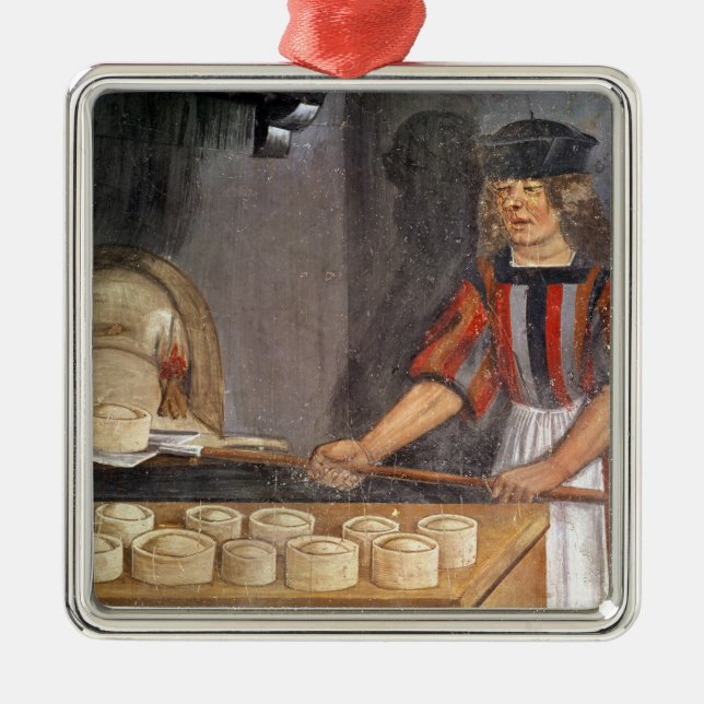 The Baker Metal Ornament (Front)