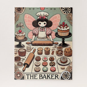 The Baker Tarot Card Fairy Jigsaw Puzzle