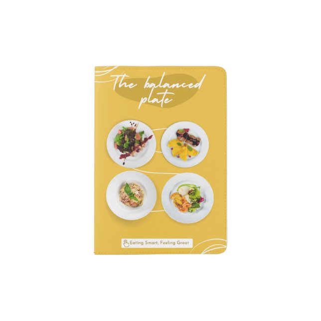 The Balanced Plate Passport Holder (Front)