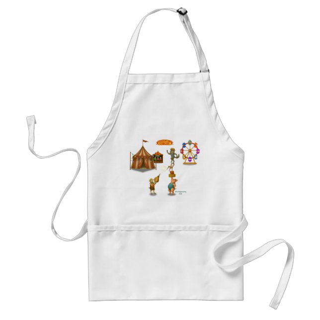 The Balancing Bunch Adult Apron (Front)
