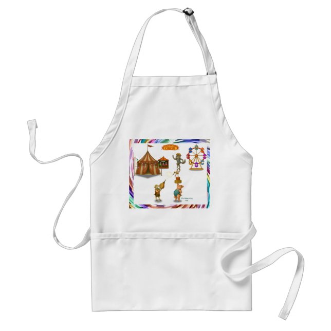 The Balancing Bunch Adult Apron (Front)