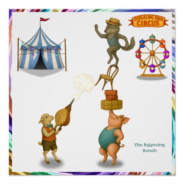 The Balancing Bunch Poster (Front)