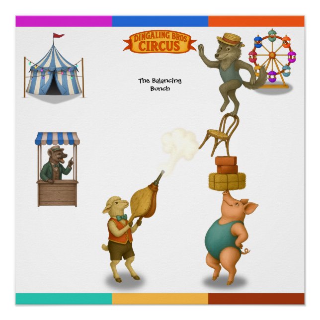 The Balancing Bunch Poster (Front)