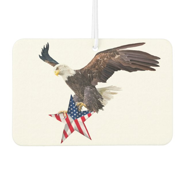 The bald eagle air freshener (Front)