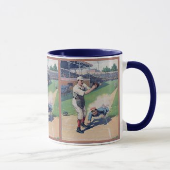 The Ball Game 1897 Mug by VintageFactory at Zazzle