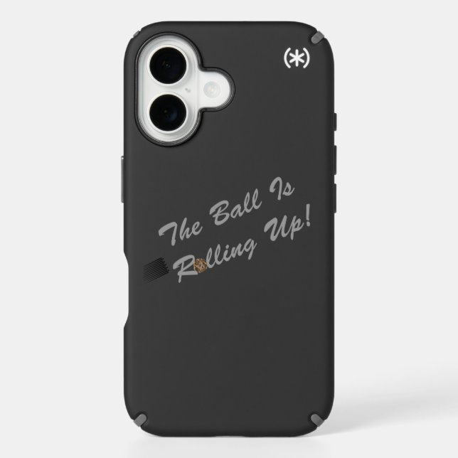 The Ball is Rolling Up! Speck iPhone Case (Front)