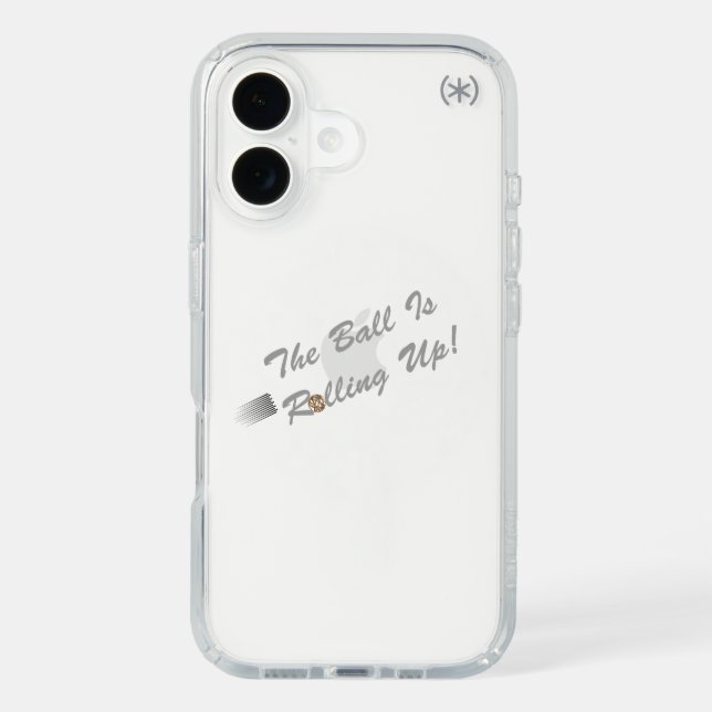 The Ball is Rolling Up! Speck iPhone Case (Front)