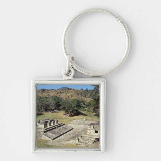 The Ballcourt in the Main Square, Classic Period Keychain (Front)