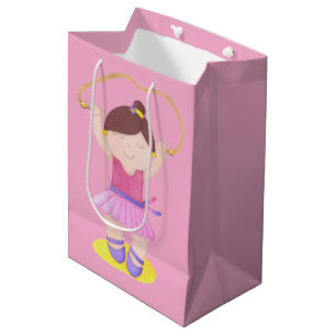 The Ballerina Jumping Rope Medium Gift Bag