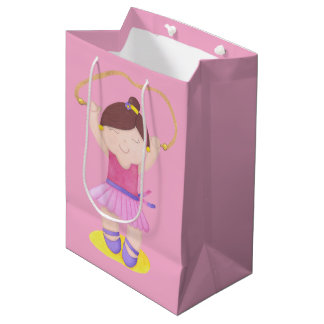 The Ballerina Jumping Rope Medium Gift Bag