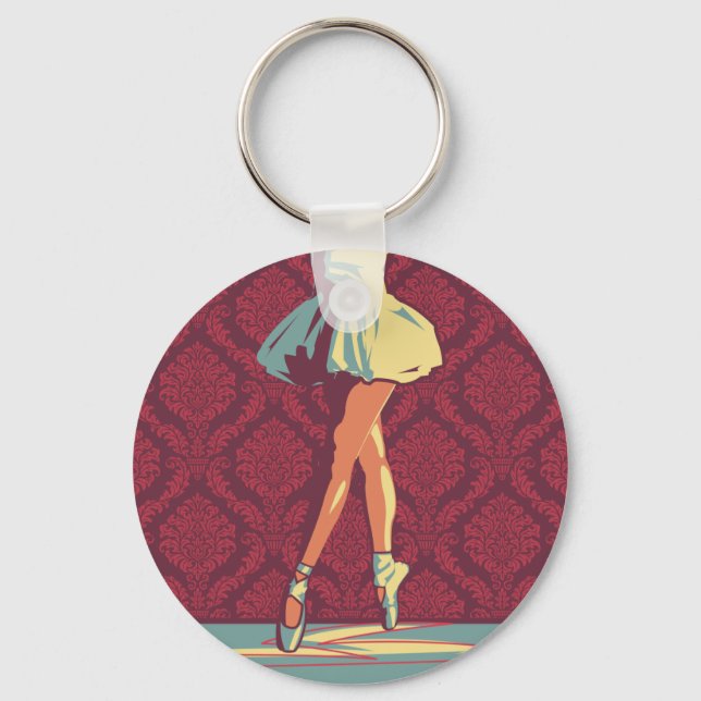 The Ballerina Keychain (Front)