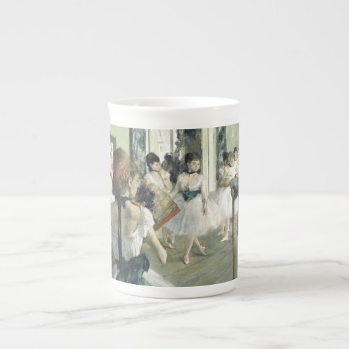 The Ballet Class Edgar Degas      Bone China Mug