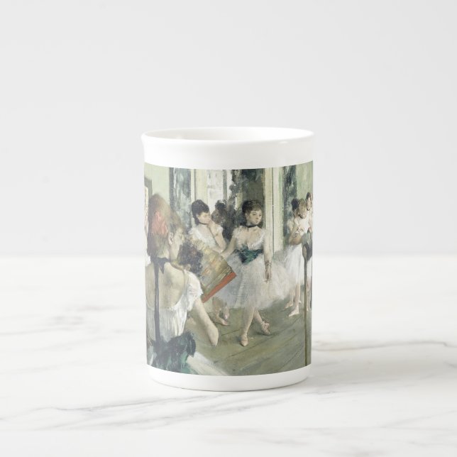 The Ballet Class Edgar Degas      Bone China Mug (Front)