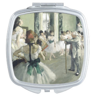 The Ballet Class Edgar Degas Compact Mirror