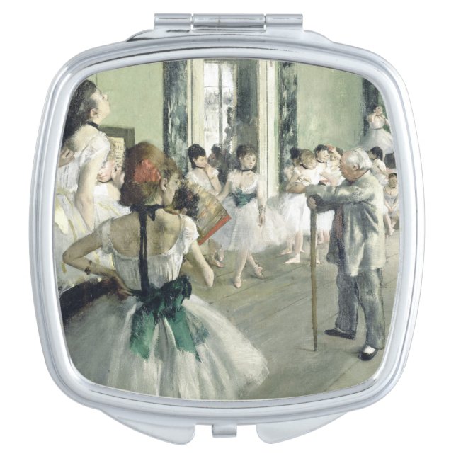 The Ballet Class Edgar Degas     Compact Mirror (Front)