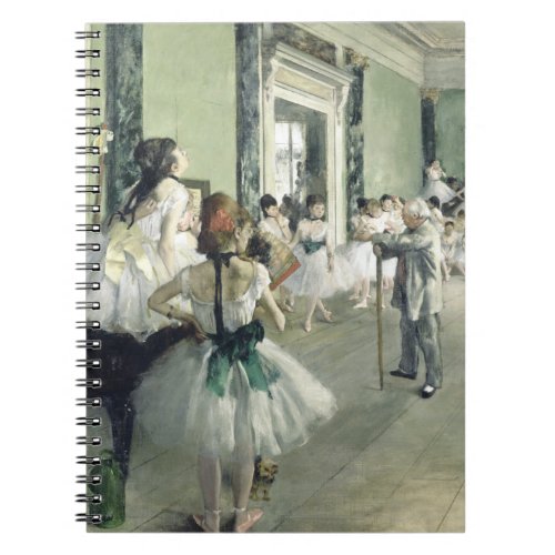 The Ballet Class Edgar Degas    Notebook