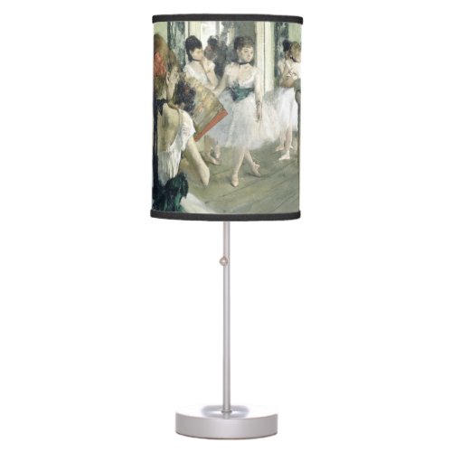 The Ballet Class Edgar Degas      Table Lamp