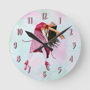 The Ballet Clock ~ Pink