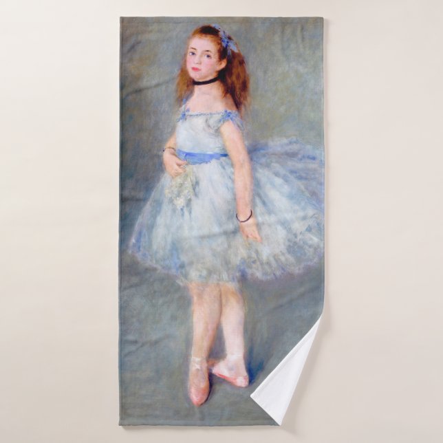 The Ballet Dancer, Renoir Bath Towel (Bath Towel)