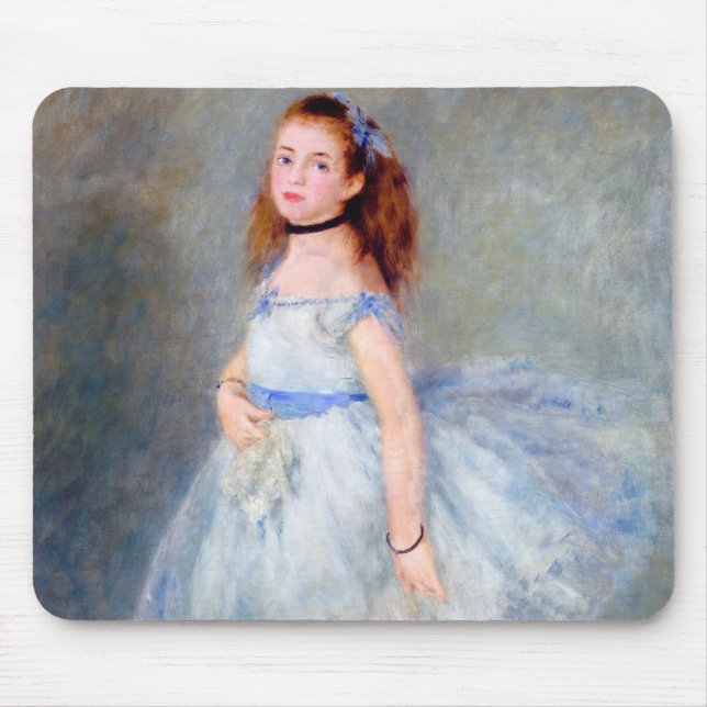 The Ballet Dancer, Renoir Mouse Pad (Front)