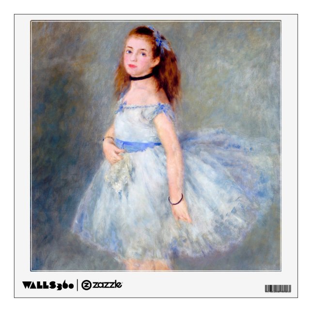 The Ballet Dancer, Renoir Wall Decal (Front)