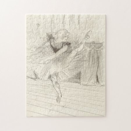 The Ballet Dancer, Toulouse-lautrec Jigsaw Puzzle