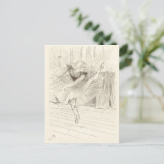 The Ballet Dancer, Toulouse-Lautrec Postcard