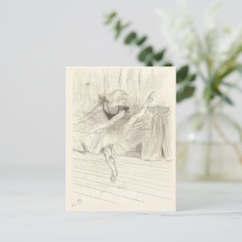 The Ballet Dancer  Toulouse-lautrec Postcard by DigitalDreambuilder at Zazzle
