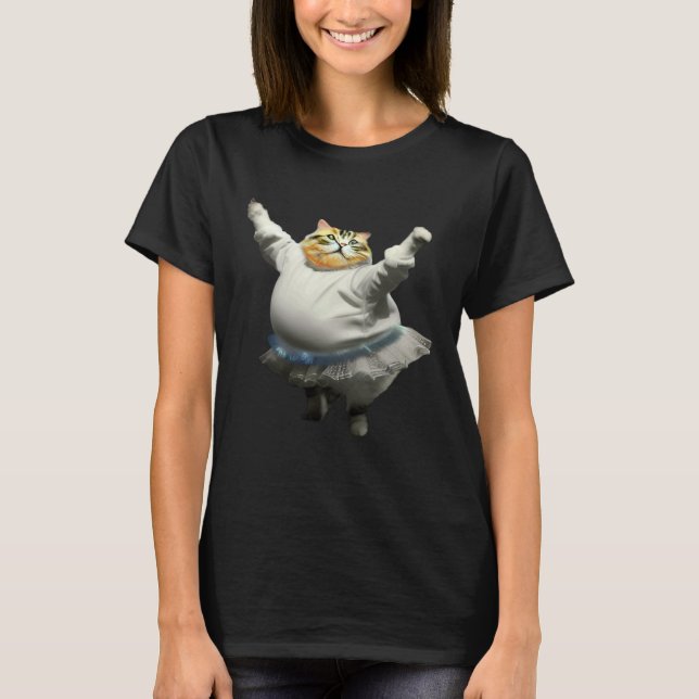 The Ballet Kitty Cat Version 3 0 T-Shirt (Front)