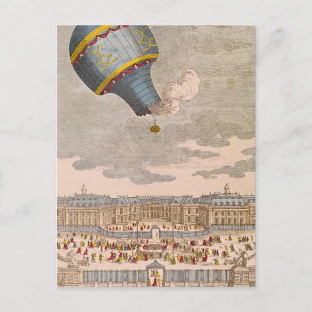 The Ballooning Experiment at the Chateau Postcard (Front)