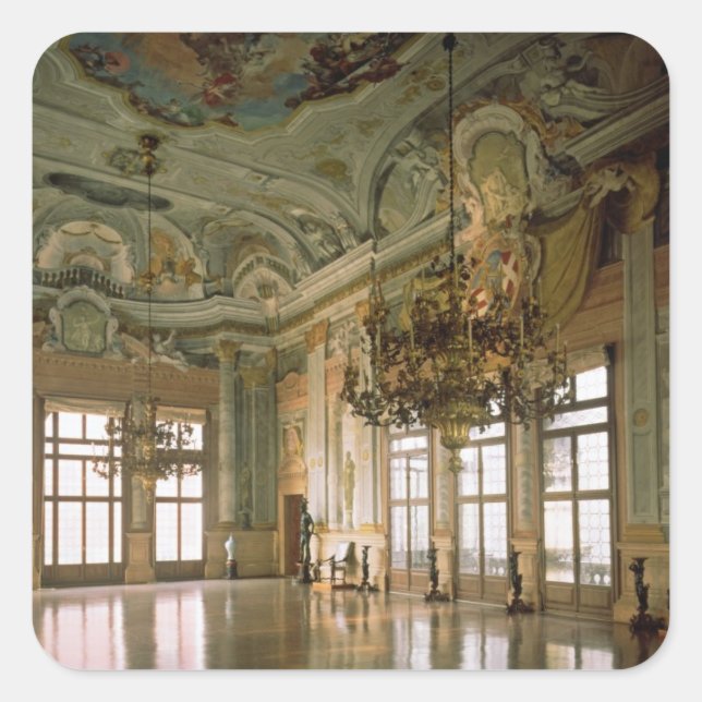 The Ballroom (photo) Square Sticker (Front)
