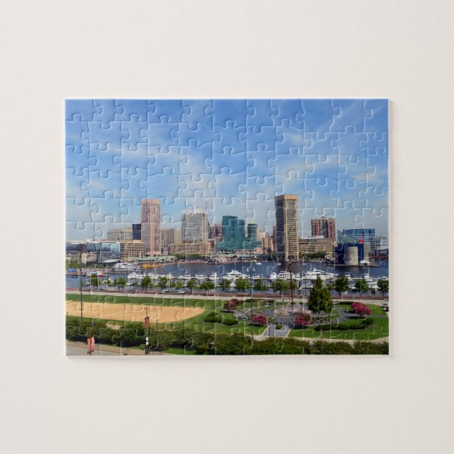 The Baltimore Inner Harbor Jigsaw Puzzle (Horizontal)