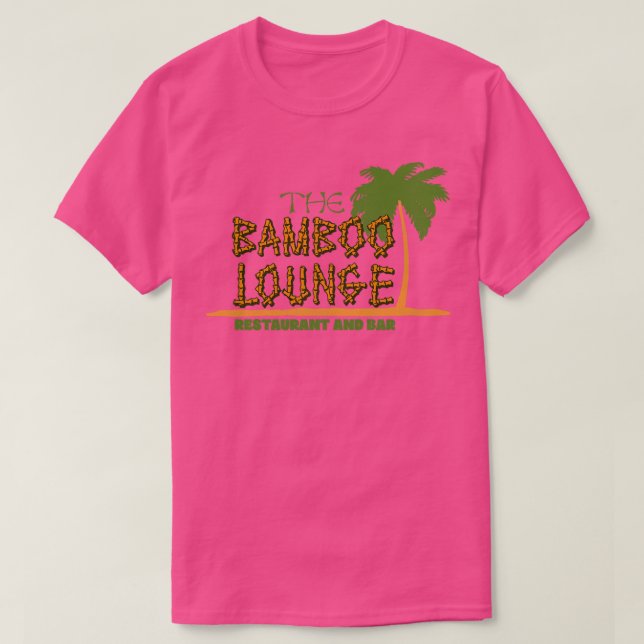 The Bamboo Lounge T-Shirt (Design Front)