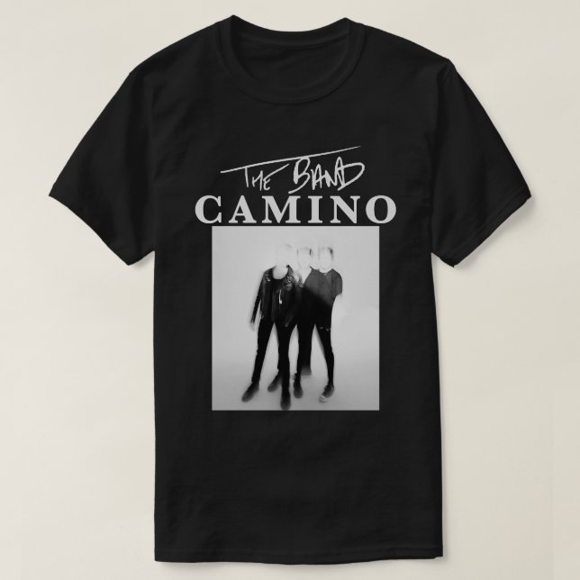 The Band Camino Merch Band Camino Sticker T-Shirt (Design Front)