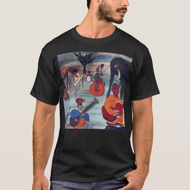 The Band Music From Big Pink (Album Cover) T-Shirt (Front)