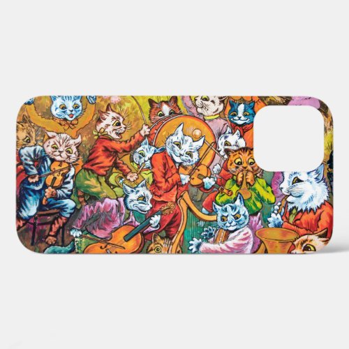 The Band Plays Louis Wain iPhone 12 Case