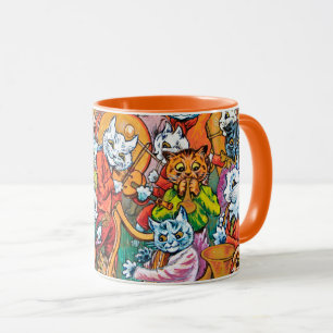 The Band Plays, Louis Wain Mug