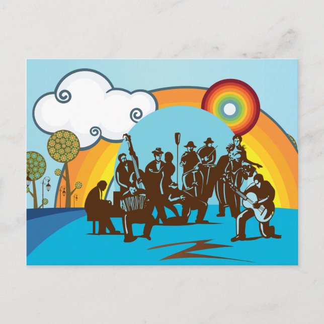 The Band Postcard (Front)