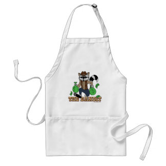 The Bandit Raccoon Adult Apron