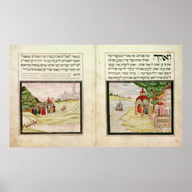 The Banishment of Hagar and Ishmael Poster (Front)