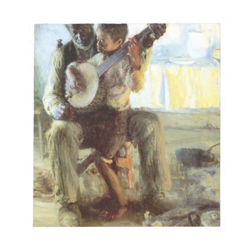 The Banjo Lesson By Henry Ossawa Tanner Notepad